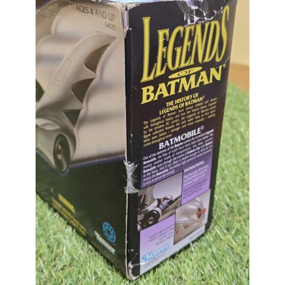 1994 Legends Batmobile Legends of Batman w/Missile Detonator Kenner Open Box TRU - Picture 6 of 16